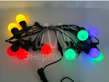 Гирлянда светодиодная Holiday Белт Лайт 7.7м 10 мультицвет несменных ламп IP44 GAUSS HL060