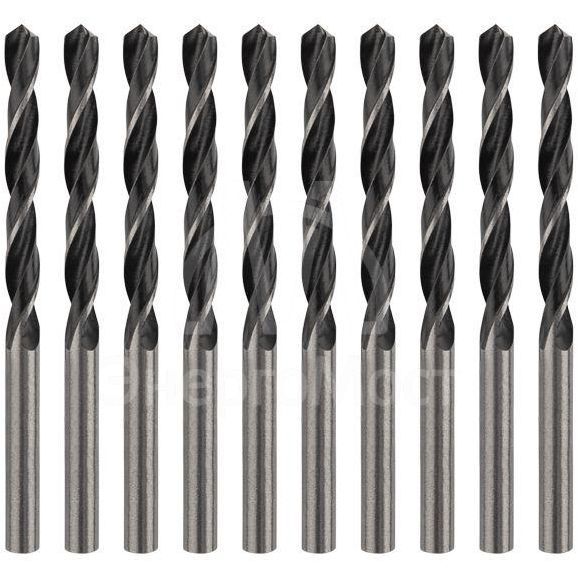 Сверло по металлу 6.0мм HSS DIN 338 (уп.10шт) Kranz KR-91-0621