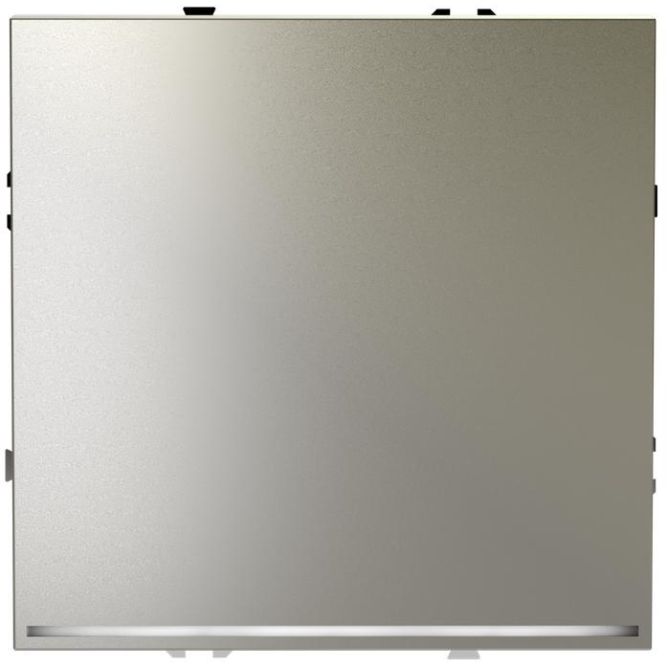 Переключатель проходной 1-кл. СП S70 10А с подсветкой механизм шелк Voltum VLS010404