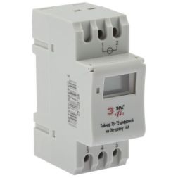 Таймер PRO NO-903-40 ТЭ-15 цифровой на Din-рейку 16А Эра Б0050656