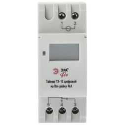 Таймер PRO NO-903-40 ТЭ-15 цифровой на Din-рейку 16А Эра Б0050656