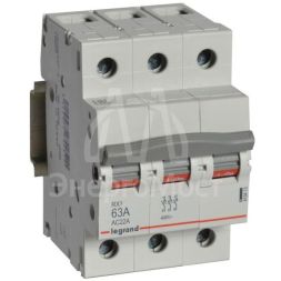 Выключатель-разъединитель 3п 63А RX3 Leg 419413