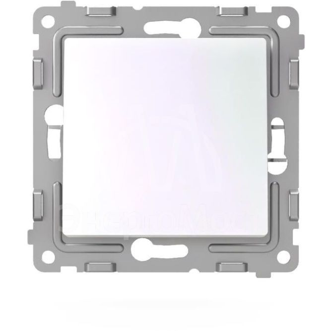 Переключатель проходной 1-кл. СП Pixel 10А IP20 механизм перламутр. TOKOV ELECTRIC TKE-PX-P1-C04