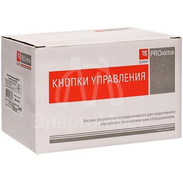 Кнопка AEA-22 &amp;quot;Грибок&amp;quot; красн. NO+NC EKF pbn-aea-r