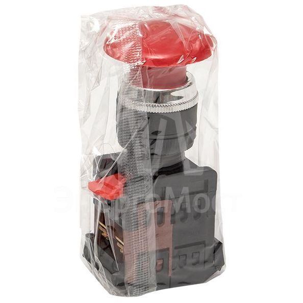 Кнопка AEA-22 &amp;quot;Грибок&amp;quot; красн. NO+NC EKF pbn-aea-r