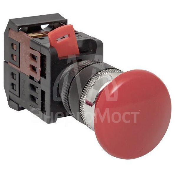Кнопка AEA-22 &amp;quot;Грибок&amp;quot; красн. NO+NC EKF pbn-aea-r