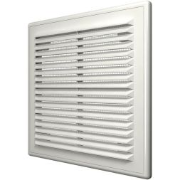 Решетка вентиляционная вытяжная 185х255 бел. ERA 1825Р