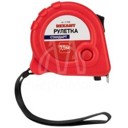 Рулетка измерительная Стандарт 7.5мх25мм Rexant 12-9008