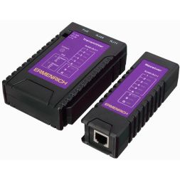 Тестер кабельный NetGeeks NP10 фиолет. Ermenrich 85300