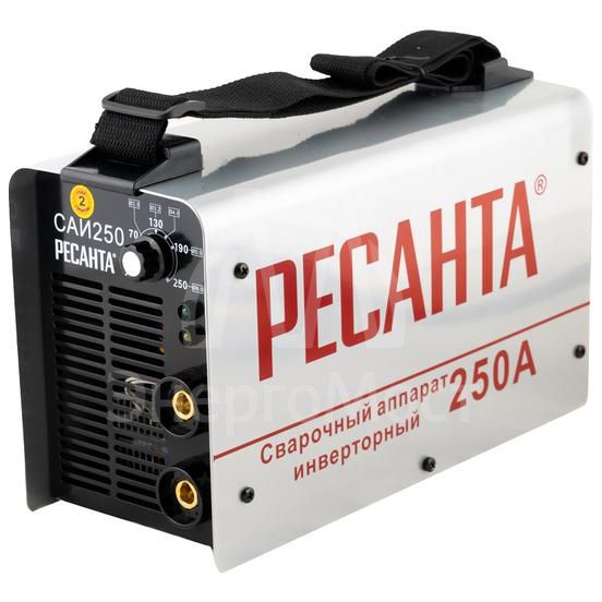 Инвертор сварочный САИ-250 250А d6 140-240В IP21 горячий старт Ресанта 65/6