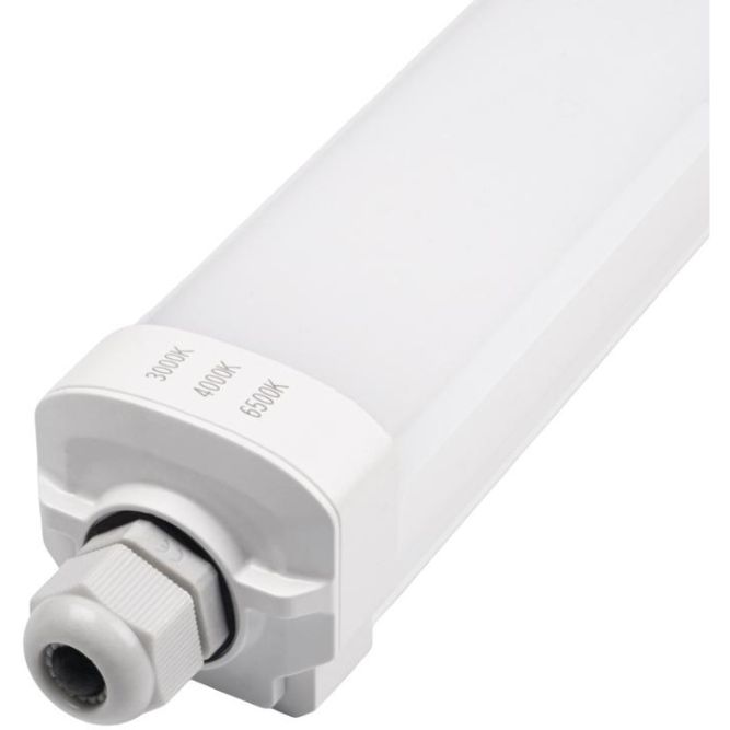 Светильник светодиодный PWP-C7 PRO 1200 36Вт 3000К/4000К/6500К IP65 5400лм ДСП 3CCT влагозащ. с переключением цветовой температуры Pro+ JazzWay 5068834