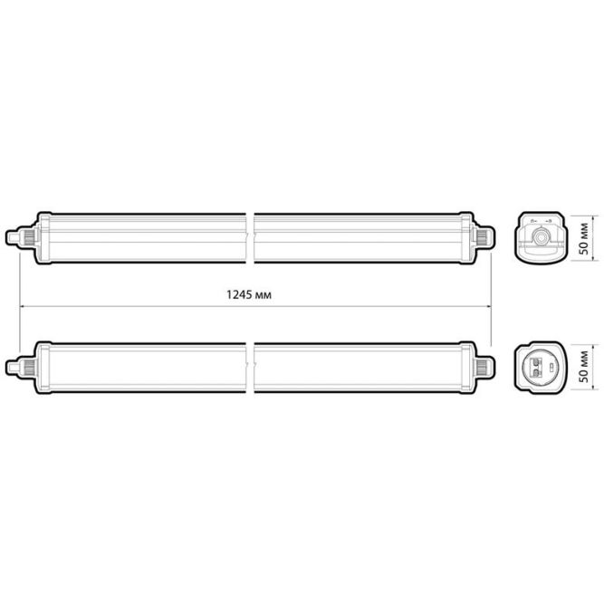 Светильник светодиодный PWP-C7 PRO 1200 36Вт 3000К/4000К/6500К IP65 5400лм ДСП 3CCT влагозащ. с переключением цветовой температуры Pro+ JazzWay 5068834