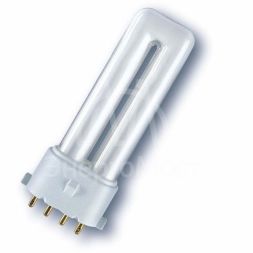 Лампа люминесцентная компакт. DULUX S/E 11W/840 2G7 10х1 RU OSRAM LEDVANCE 4099854123641