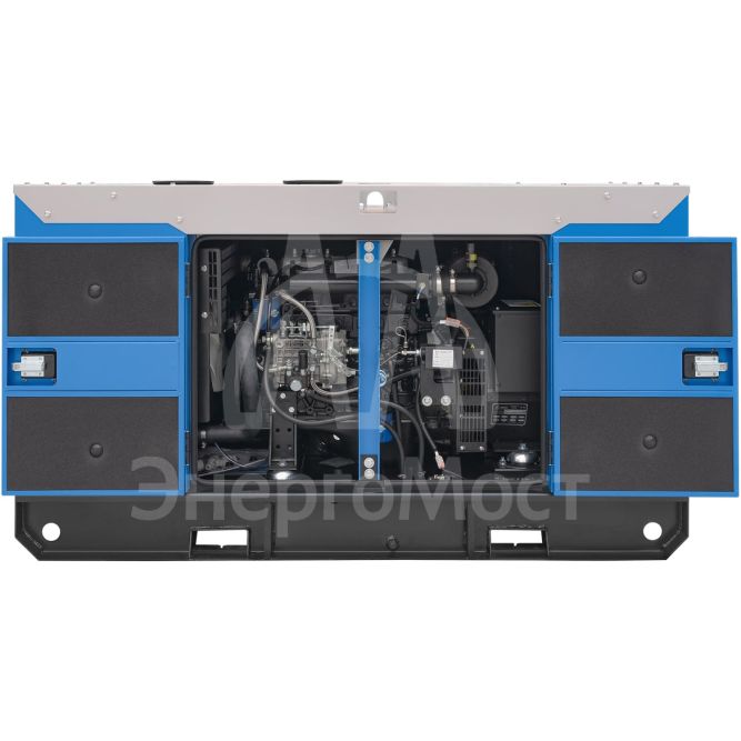 Дизельный генератор ТСС АД-12С-Т400-1РКМ5 в шумозащитном кожухе