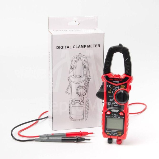 Клещи токовые цифровые KT 206D &amp;quot;PROLINE&amp;quot; КВТ 80753
