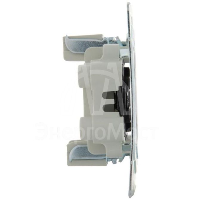 Розетка 2-м СП KARINA 16А IP20 без заземл. термопласт жемчуж./бел. перламутр LEZARD 707-3000-128B