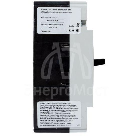 Выключатель автоматический 3п 100/20А 35кА ВА-99М PROxima EKF mccb99-100-20m