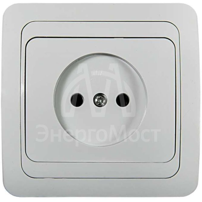 Розетка 1-м CLASSICO 2022 бел. ASD / IN HOME 4680005959891