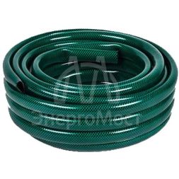 Шланг поливочный ПВХ, трёхслойный армированный 3/4, 25м Вихрь