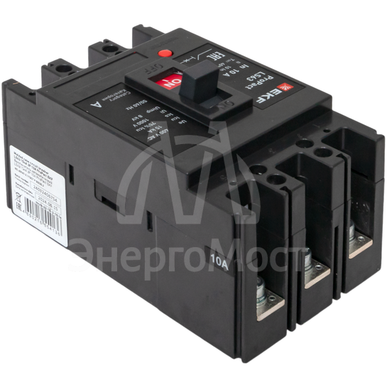Выключатель автоматический 3п 10А 15кА LS63 ProPact EKF mccb-63-15-3-10-ls