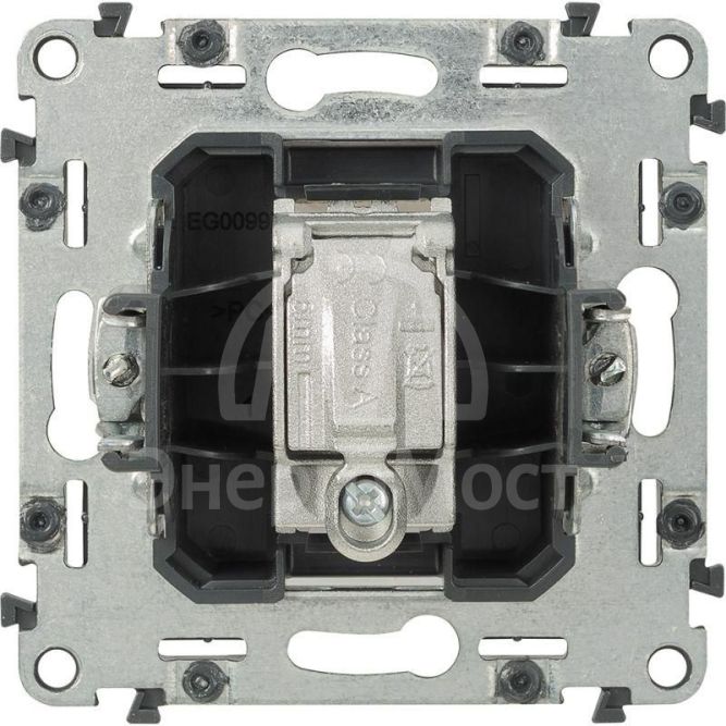 Розетка телевизионная TV 1-м Valena In&amp;#039;matic 0-2400МГц с топологией &amp;quot;звезда&amp;quot; механизм Leg 753051