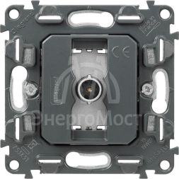 Розетка телевизионная TV 1-м Valena In&#039;matic 0-2400МГц с топологией &amp;quot;звезда&amp;quot; механизм Leg 753051