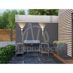 Светильник светодиодный 5111 6Вт 4000К IP65 уличный настенный черн. IEK LT-DBU0-5111-006-40-K02