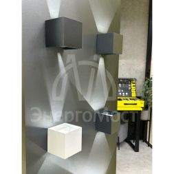 Светильник светодиодный 5111 6Вт 4000К IP65 уличный настенный черн. IEK LT-DBU0-5111-006-40-K02