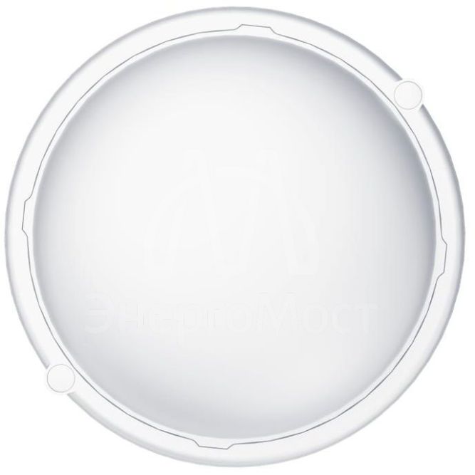 Светильник светодиодный 90 238 OBL-R5-12-6.5K-WH-IP65-LED ОНЛАЙТ 12Вт 4000К IP65 1180лм ЖКХ круг бел. пластик 90238