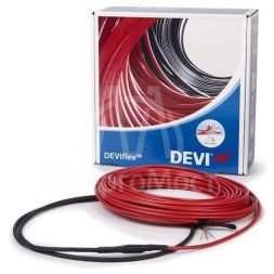 Комплект &amp;quot;Теплый пол&amp;quot; (кабель) двухжильный DEVIflex 18T 2135Вт 118м DEVI 140F1250