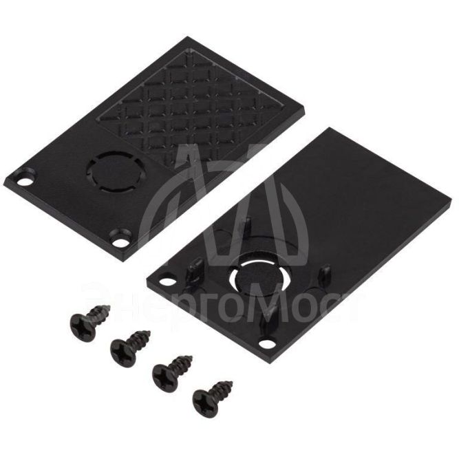 Заглушка TRM-R20-EC-B торцевая для встраиваемого магнитного шинопровода NOVA TRM-R20 Эра Б0054780