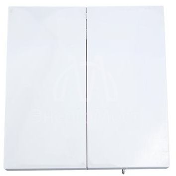 Выключатель 2-кл. СП ZIMA IP20 10А безвинт. зажим бел. LEZARD 704-0288-101QC