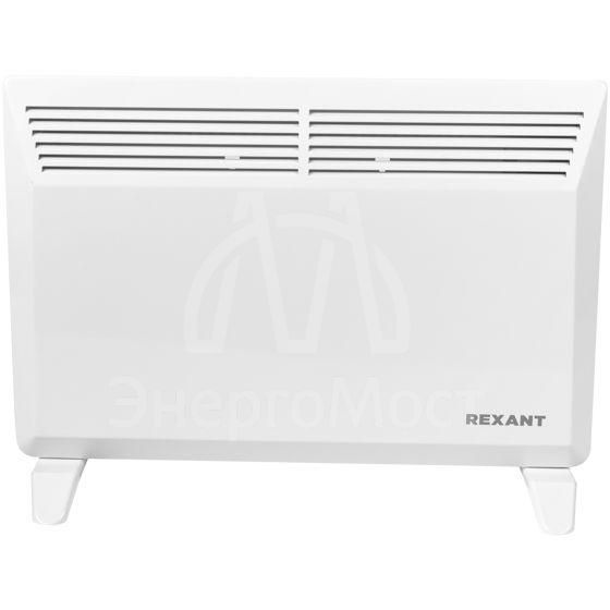 Конвектор электрический 1.5кВт с механическим термостатом; СТИЧ нагревательный элемент; ножки Rexant 60-0091