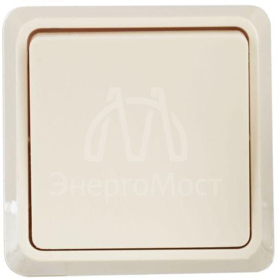 Выключатель 1-кл. ОП Октава 10А IP20 ВС20-1-0-ОКм крем. IEK EVO10-K33-10-DC