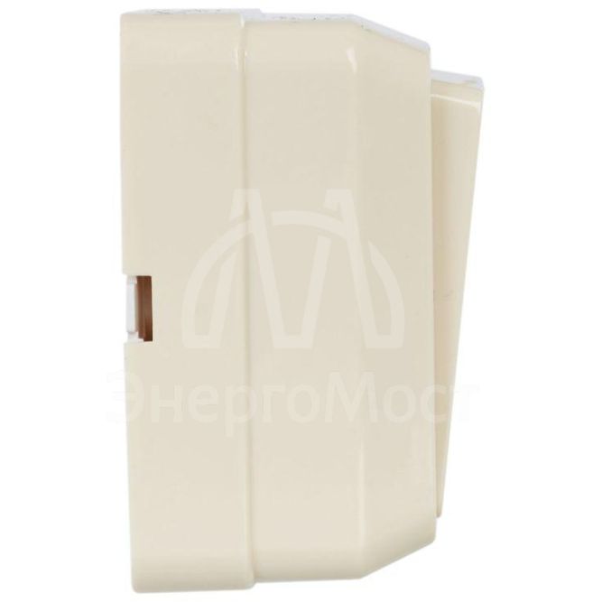 Выключатель 1-кл. ОП Октава 10А IP20 ВС20-1-0-ОКм крем. IEK EVO10-K33-10-DC