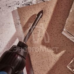 Сверло по стеклу и керамике 10мм (шестигранный хвостовик) Kranz KR-91-0644