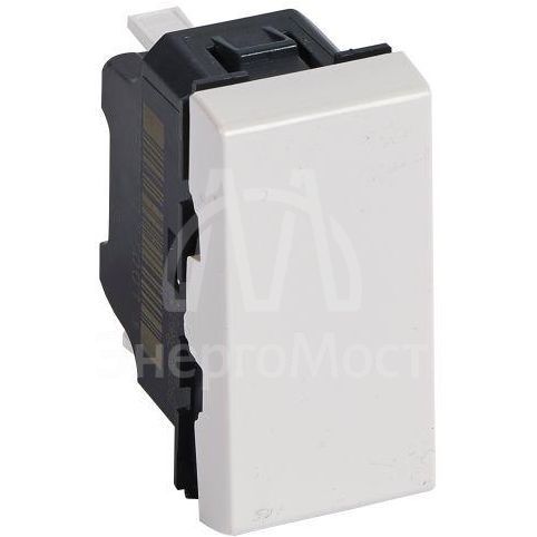 Механизм переключателя на 2 направления 1-кл. 1мод. СП Mosaic 10А IP31 10AX бел. Leg 077001
