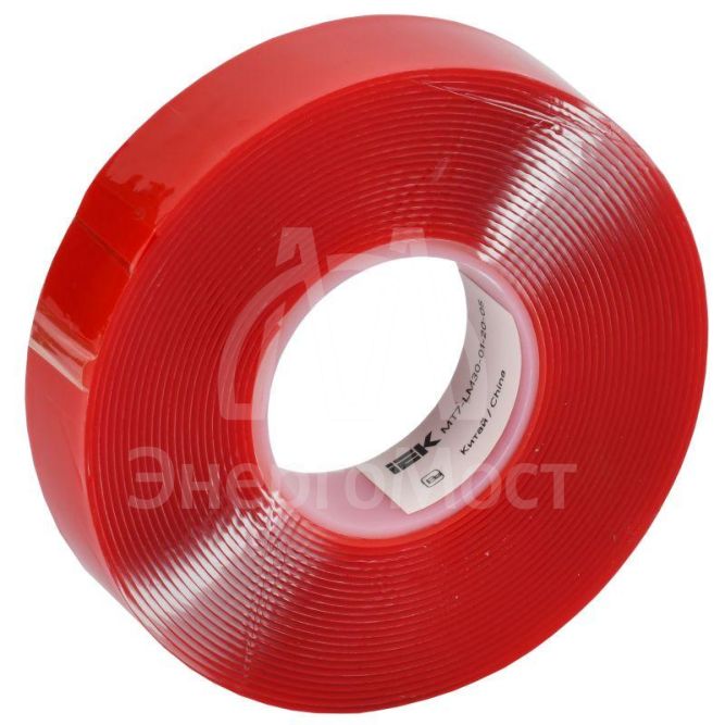 Лента монтажная прочная двусторонняя 1х20мм (рул.5м) MIXTAPE 7 IEK MT7-LM30-01-20-05