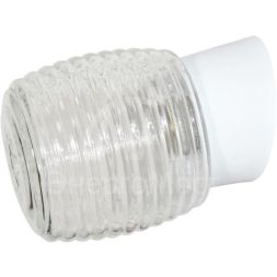 Светильник НББ 64-60-080 &amp;quot;Бочонок&amp;quot; d120 1х60Вт E27 IP20 корпус наклонный бел. Элетех 1005100109