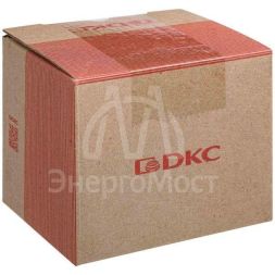 Коробка подрозеточная для сплошных стен черн. под 2 модуля безвинтов. DKC 59302