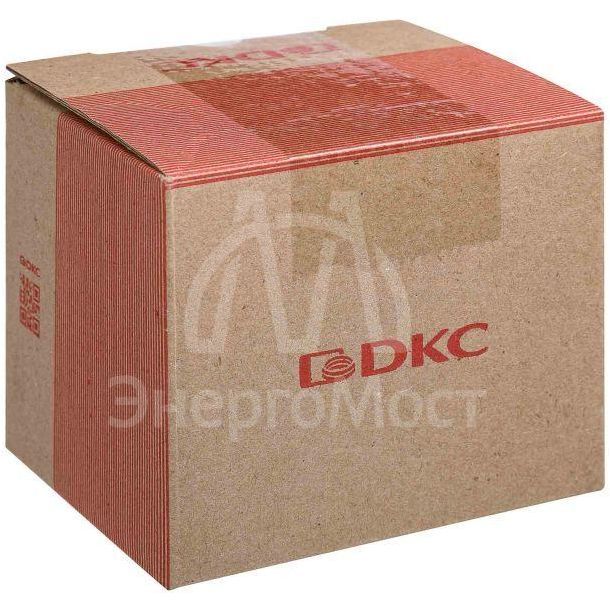 Коробка подрозеточная для сплошных стен черн. под 2 модуля безвинтов. DKC 59302