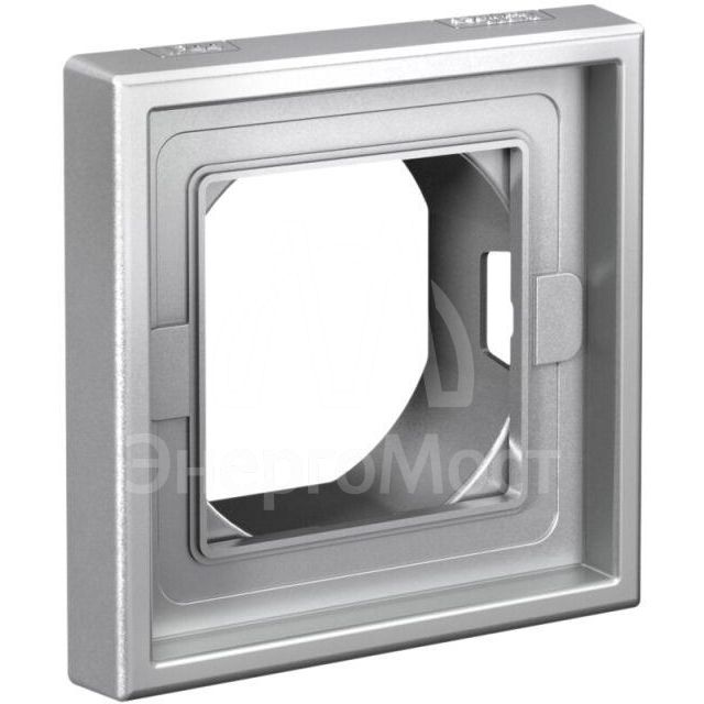 Рамка 1-м ArtGallery IP44 алюм. SE GAL440301