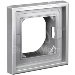 Рамка 1-м ArtGallery IP44 алюм. SE GAL440301