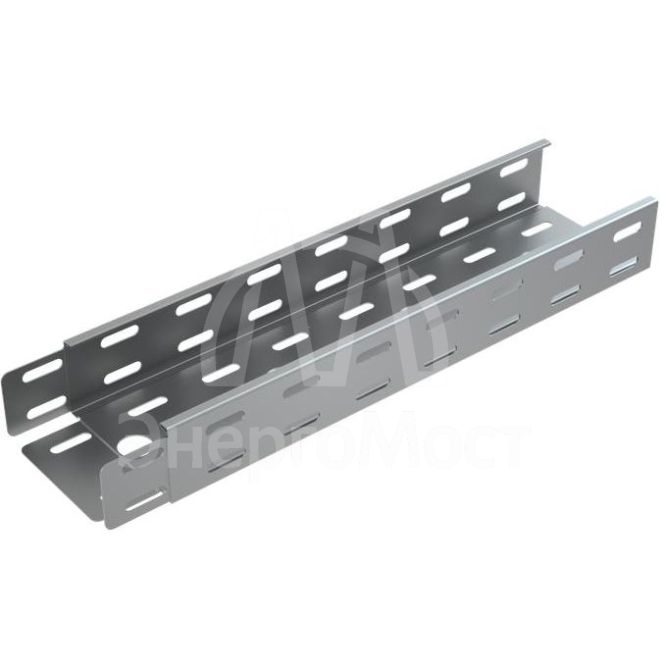 Лоток листовой перфорированный 200х50 L3000 сталь 0.7мм &amp;quot;БЫСТРЫЙ МОНТАЖ&amp;quot; LP50х200х0.7х3000 КМ LO0608
