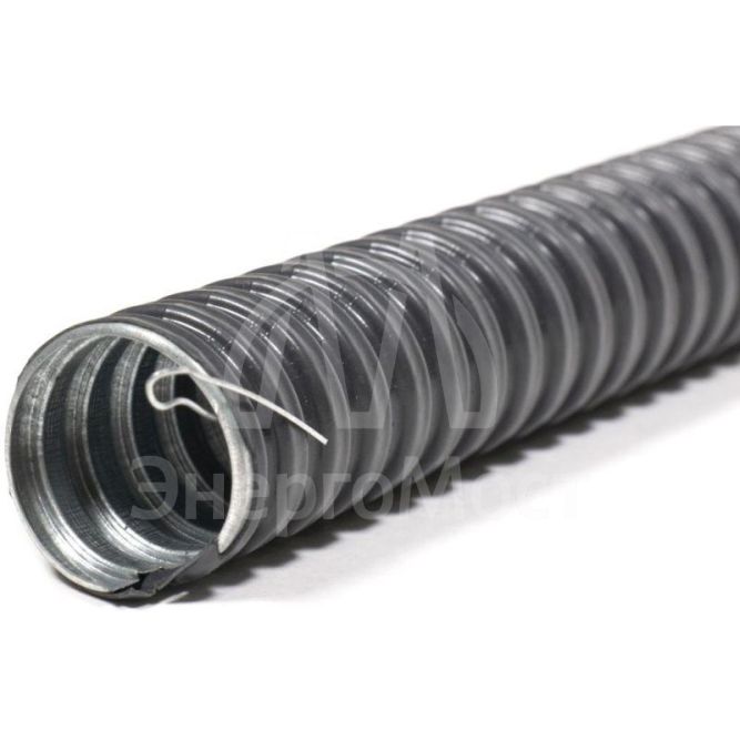 Металлорукав в ПВХ изоляции РЗ-ЦПнг-38 с протяжкой (уп.20м) ГОФРОМАТИК zeta44709