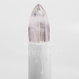 Гирлянда &amp;quot;Свечи&amp;quot; 20LED тепл. бел. 4м провод темно-зел. Neon-Night 303-083