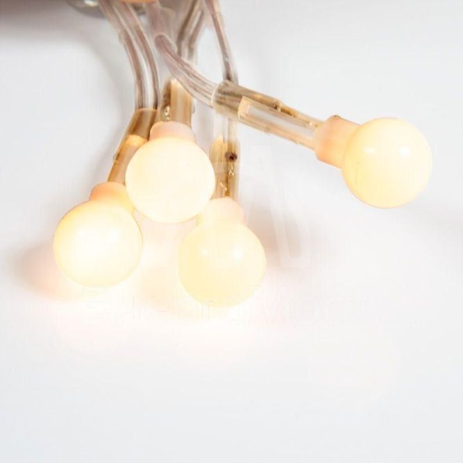 Гирлянда &amp;quot;Мишура LED&amp;quot; 3м 288LED желт. прозр. провод 18Вт 220В IP20 NEON-NIGHT 303-601