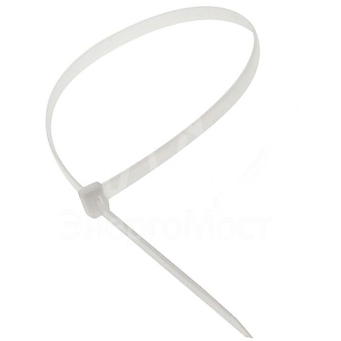 Хомут кабельный 2.5х100мм нейлон (б) (уп.100шт) Промрукав PR08.2699