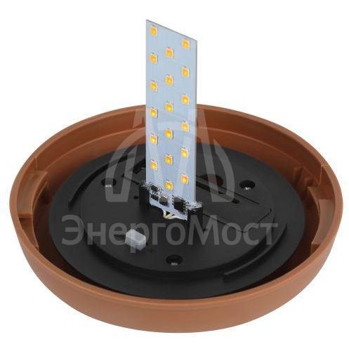 Светильник уличный ERASF22-35 Факел на солнечной батарее садовый бамбук ЭРА Б0053383