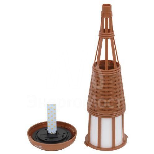 Светильник уличный ERASF22-35 Факел на солнечной батарее садовый бамбук ЭРА Б0053383